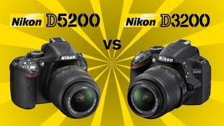 Nikon D5200 vs Nikon D3200 [upl. by Adnovay]