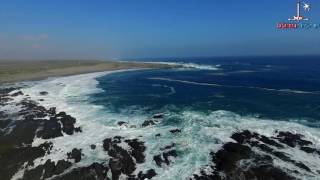 A vista de Drone Sector Playa Agua Dulce CanelaHuentelauquén IV Región Coquimbo [upl. by Sulakcin]