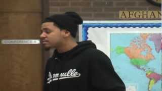 J Cole Visits Dreamville Boys Reading Club [upl. by Atneciv390]