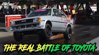 Video MIX The Real Battle Of Toyota by Cokketo Locutor en Salinas Speedway  PalfiebruTV [upl. by Flodur]