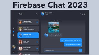 Firebase Realtime Chat  Build and deploy with Firebase NextJS and Chat Engine Best UI 🤩 [upl. by Shalne332]