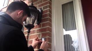 How to Install Ring Video Doorbell on Brick Concrete and Stucco [upl. by Nirb]