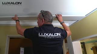 Montage instructievideo Luxalon 300L Largo aluminium plafond [upl. by Thurlough]