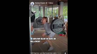 Must See Secrets of Kirill Kaprizov and Ilya Kovalchuks Workouts crashthenet0073 [upl. by Prestige]