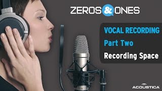 Zeros amp Ones Recording Vocals Pt Two  Recording Space [upl. by Ganiats]