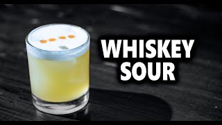 How To Make The Perfect Whiskey Sour  Booze On The Rocks [upl. by Polard158]