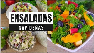 🥗🫐 quotEnsaladas navideñas ¡Simplemente irresistiblesquot 💥 [upl. by Apollo]