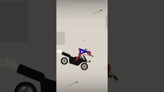 Stickman dismounting game subscribe ytshorts [upl. by Ahsiad]