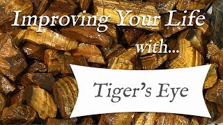 TIGERS EYE 💎 TOP 4 Crystal Wisdom Benefits of Tigers Eye Crystal  Stone of Sun amp Earth [upl. by Lehteb]