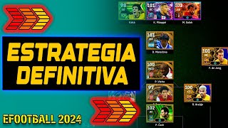 🔥 ¡¡MI MEJOR ESTRATEGIA EN EFOOTBALL 2024 🔥 [upl. by Naret]