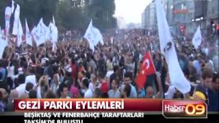 Gezi Parkı eylemlerine taraftar desteği [upl. by Zabrina631]