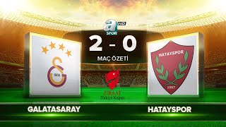 Galatasaray 20 Hatayspor  Maç Özeti [upl. by Asenab738]