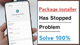 Package installer Has Stopped Package installer Keeps Stopping Problem Solve [upl. by Anasor]