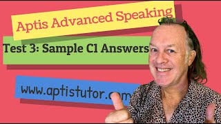 Aptis ESOL Advanced Speaking Practice Test 3 with answers at C1 level [upl. by Lauryn725]