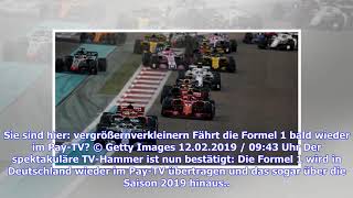 Formel 1 Sky sichert sich Rechte an Übertragung im PayTV [upl. by Skylar]