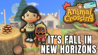 Fall is Here  September Updates in Animal Crossing New Horizons [upl. by Kcirredal]