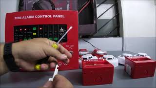 How to operate the Fire Alarm Control Panel of the Fire Detection and Alarm System [upl. by Yvad]