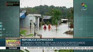 Inondations en République Dominicaine [upl. by Corney]