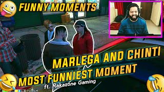 marlega and chinti most funniest moment 😂  Ft Rakazone Gaming GTA 5 RP Funny Highlights [upl. by Stent796]