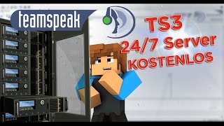 TeamSpeak Server Erstellen wo auch ander drauf können kostenlos [upl. by Namyh512]