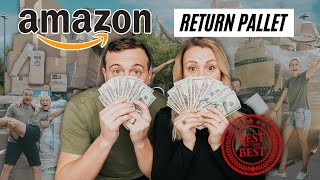 Amazon Return Pallet Unboxing  Our MOST PROFITABLE flips [upl. by Mcnalley]