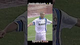 Ronaldo nazario skills amp goals ✨⚽ shorts football ronaldo skills goals [upl. by Eipper759]