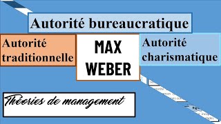 Max Weber  Autorité traditionnelle Autorité charismatique amp Autorité bureaucratique Partie 2 [upl. by Annirok]