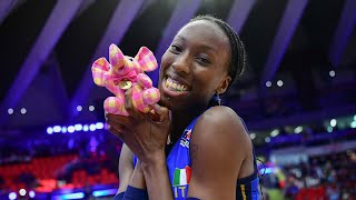 AMAZING PAOLA EGONU All Points in Italy  USA  Volleyball Nations League 2024 [upl. by Annauqahs]