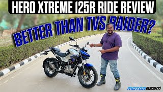 Hero Xtreme 125R Ride Review  Best 125cc Bike In India  MotorBeam [upl. by Richer469]