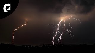 1 Hour Rain and Thunderstorm Sounds For Focus Relaxing and Sleep ⛈️ Epidemic ASMR [upl. by Samtsirhc378]