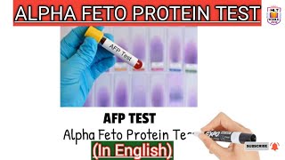 AFP testAlpha feto protein testpurpose sample collection amp normal rangesCrystal clear concept [upl. by Odlaniger]