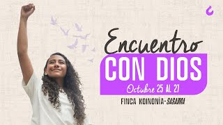 InscripcionesAbiertas ✨ Encuentro con Dios 😊  Del 25 al 27 de Octubre [upl. by Seuguh430]