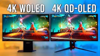 4K WOLED vs 4K QDOLED  Everything You Need to Know [upl. by Mather79]