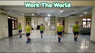 Work the World Line Dance [upl. by Yrehc]