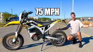 BRAND NEW SURRON STORM BEE DIRT BIKE [upl. by Trinetta761]