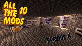 Minecraft ATM10  ALL THE MODS 10  EP 4 Applied Energistics 2 StorageAutocrafting [upl. by Siana]