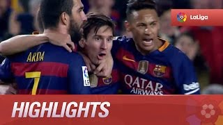 Highlights FC Barcelona 21 Sevilla FC [upl. by Sarah]