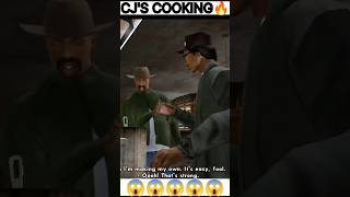 CJS COOKING😱🔥 gta gtasanandreas shorts viralshorts [upl. by Hitchcock]