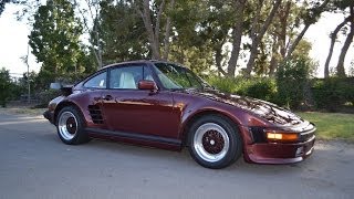 SOLD 1985 Porsche Slant Nose Turbo Coupe Burgundy [upl. by Notnyw120]