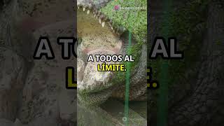 ¡Cocodrilo Gigante en Sadan 😱 cocodrilos animals reptile curiosidades facts cocodrile [upl. by Nylde]