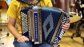 Steirische Harmonika Lernvideo Slowenischer Bauerntanz [upl. by Nosoj511]