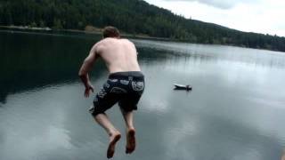 Cascade Lake Cliff Jumping [upl. by Aitercul]