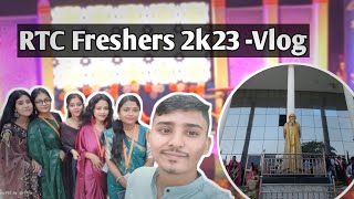 RAMTHAKUR COLLEGES FRESHERS 2023  AGARTALA  RABINDRA BHAVAN [upl. by Yenahpets]