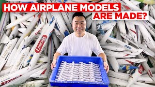 How Die Cast Airplane Models Are Made World’s Biggest Model Collection [upl. by Hsekin]