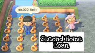 How To Pay Second Home Loan Fast  Animal Crossing New Horizons [upl. by Odrude650]