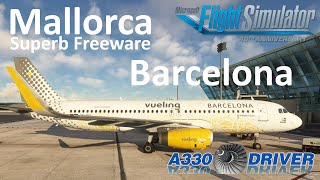 Fenix A320SL Super Realistic flight Mallorca  Barcelona with FULL ATC on VATSIM  Real Airbus Pilot [upl. by Berner]