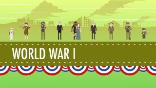 America in World War I Crash Course US History 30 [upl. by Ahsinar379]