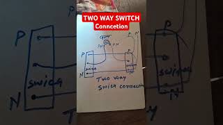 Two swich Connection दिगंबर electrical funny howtomakeapaintincomputer elctrician tech [upl. by Iaka709]