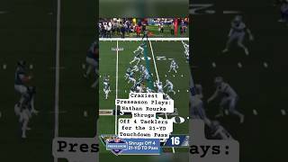 Craziest Preseason Plays Nathan Rourke ShrugsOff 4 Tacklers for the 21YD Touchdown Pass nfl [upl. by Winifred]