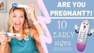 Early Signs of Pregnancy  By a LampD RN [upl. by Philipines]